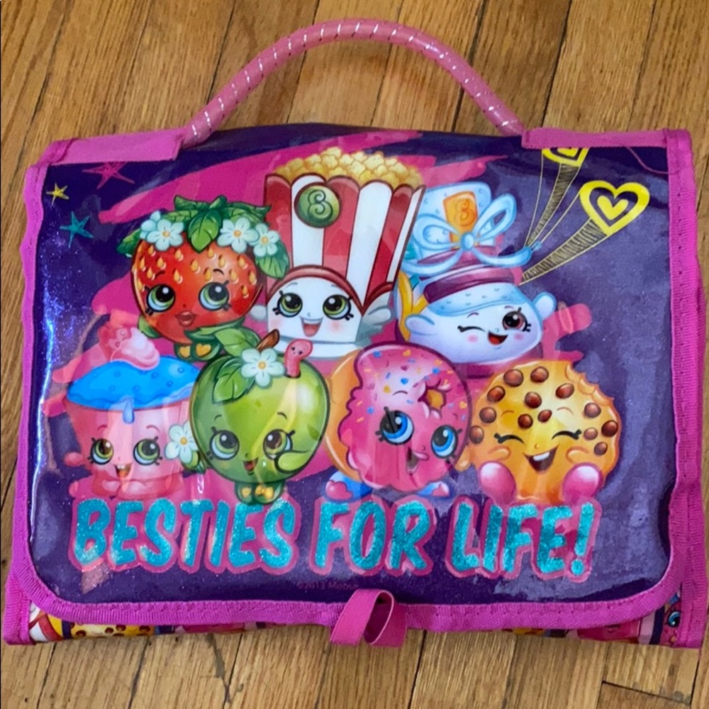 Girls Shopkins Collection Carry Case